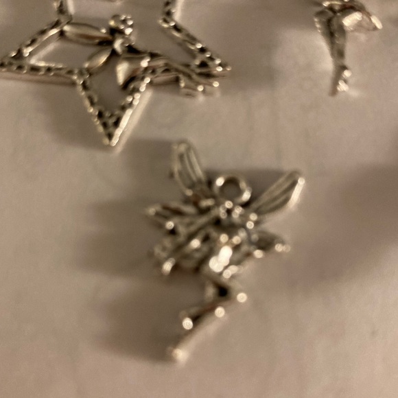Lot of  5 charms/pendants fairy theme for jewelry - Picture 6 of 8